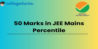 50 Marks in JEE Mains Percentile